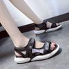 Размер 34-42 Босоножки на платформе Большие размеры Спортивные сандалии для женщин 2024 Летняя женская обувь Повседневные пляжные сандалии с открытым носком для женщин