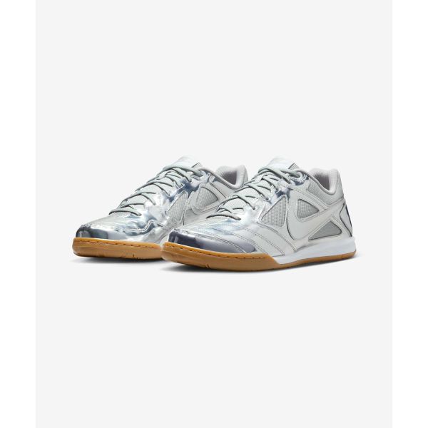 Nike Кроссовки унисекс Gato LV8 Chrome Серебристый металлик-Серебристый Белый IB3566-001