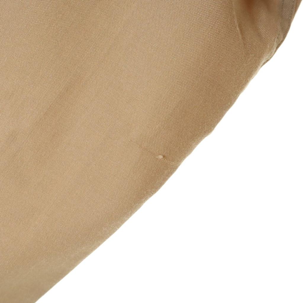 ФРАНЦУЗСКАЯ АРМИЯ 70-х J.VEYRIER&C Винтажная рубашка милитари с длинным рукавом 38GM бежевая Мужская Б/У