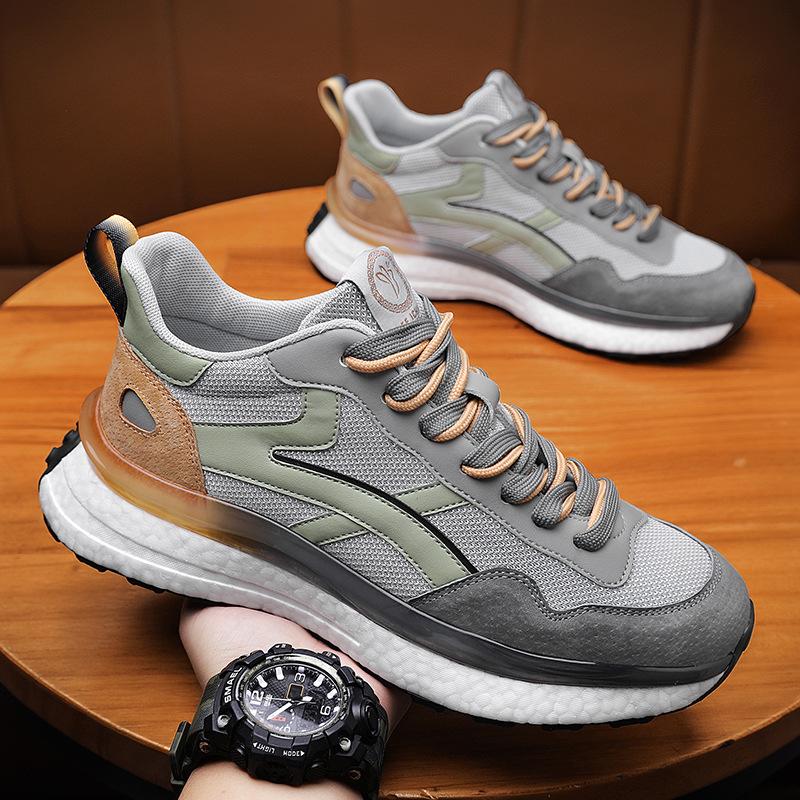 Модные кроссовки из натуральной кожи для мужчин и женщин - Размер 45, Универсальные для осени и зимы