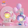 Disney Линабель Микро Строительные Блоки Освещающее Пространство Стеллалу DIY Модель для Сборки Мини Фигурка из Кирпичиков Игрушки Для Детей Подарок