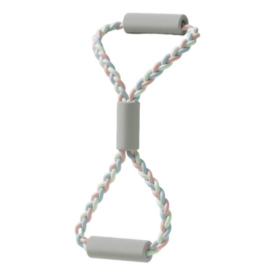 Фитнес-лента сопротивления Figure 8 с противоскользящей ручкой для переноски мужчин и женщин