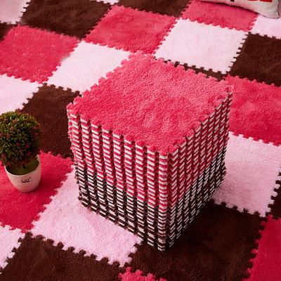 6/10 шт./лот детский коврик с мозаикой, напольный коврик, замшевый ковер, коврик из пены Eva для спальни, бытовой утолщенный квадратный напольный коврик-головоломка