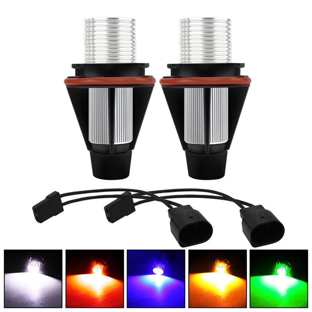 2Pcs Practical Halo Ring Marker LED Bulb Error Free Car Side Light Auto Lamp