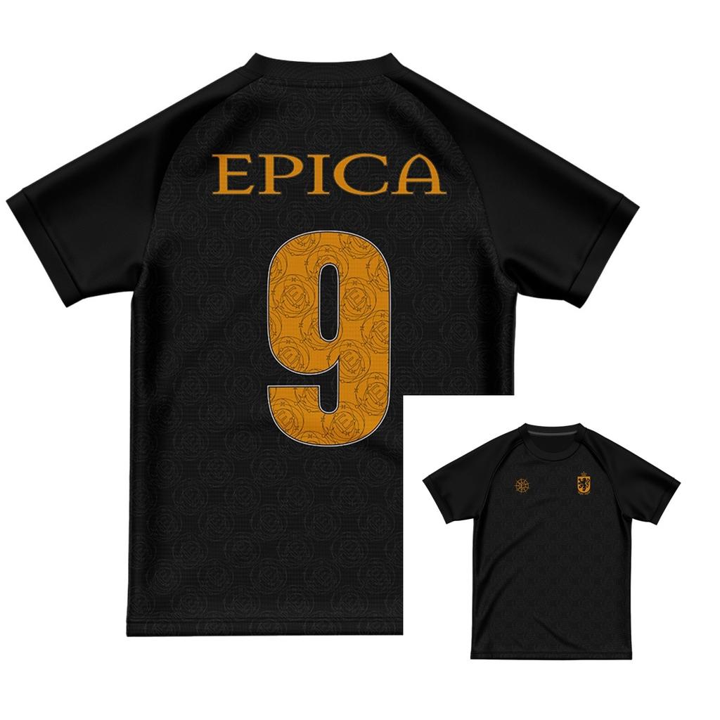 Футболка с принтом группы Epica THE QUANTUM ENIGMA Хлопковая графическая футболка Унисекс Женская Летняя уличная одежда Топ