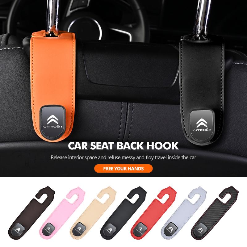 Car Headrest Hook Rear Seat Organiser Handbag Clothes Holder For Citroen Grand Berlingo Jumper Celysee Xsara Picasso Aircross