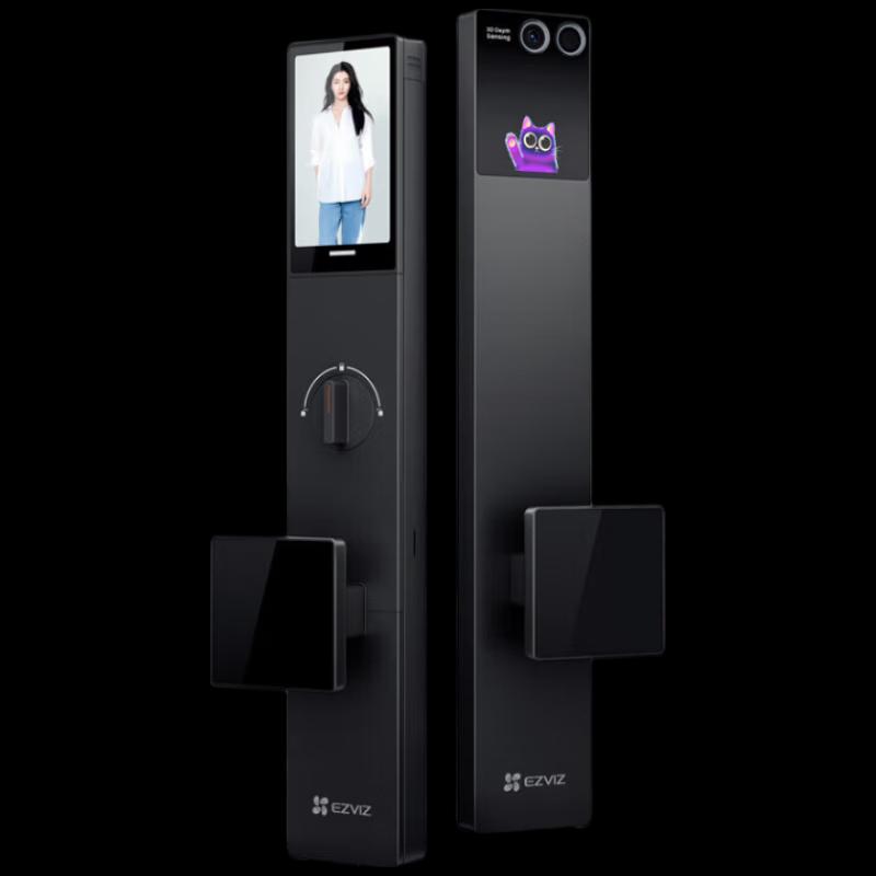 EZVIZ Qiming Y5000 3D Face Recognition Smart Video Door Lock CN plug (adapter included)