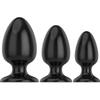 Black Silicone Big Butt Plug 6 Sizes Smooth Soft Huge Anal Plug Adult Erotic Toys Gay Adult Sex Toys for Men Woman Sex Products