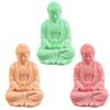 Candle Moulds Clay Moulds Crafts Moulds Hand-making Supplies Buddhism Shape Non-stick Silicone Material for Figure Craft