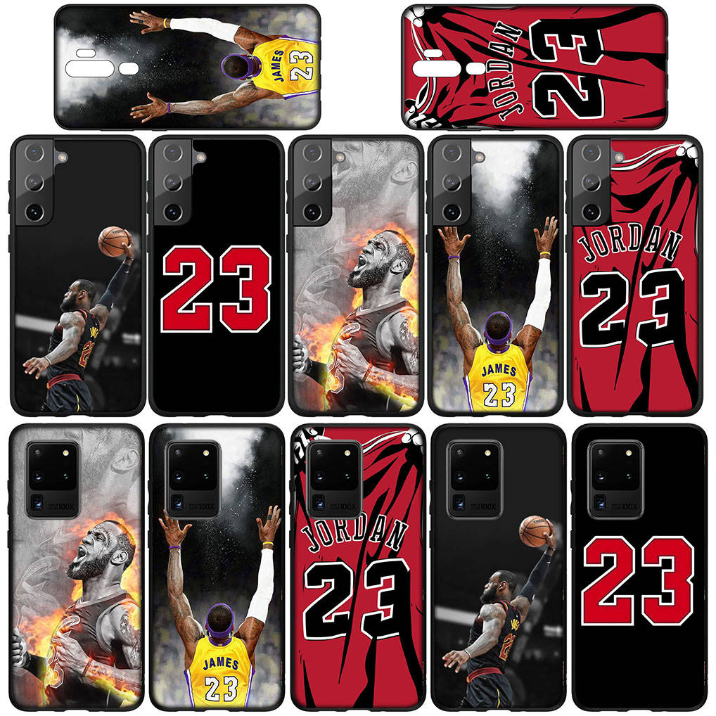 Для Samsung Galaxy S24 S23 iPhone 16 15 14 Xiaomi Redmi Note 13 12 11 10 8 Plus 9 Pro Max X XR чехол для телефона Basketball Star No23 No 23 OPPO Huawei Cover