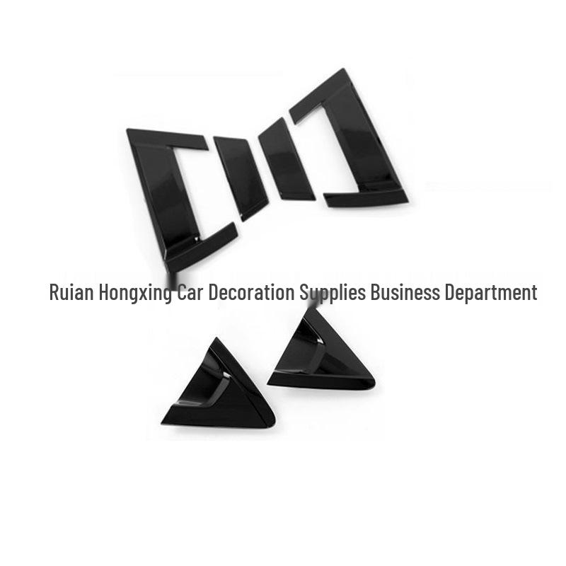 Прочные гальванизированные глянцевые черные ручки дверей автомобиля из углеродного волокна