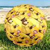 Masha and The Bear Print Size 5 Soccer Ball, PU Wear Resistant Football for Match Training and Daily Practice, Birthday Gift for Soccer Fans