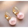 Xiaoxiangfeng Earrings Women'S Summer 20 Tide Pearl Sterling Silver Stud Earrings Temperament Earrings Ear Buckles Advanced Sense