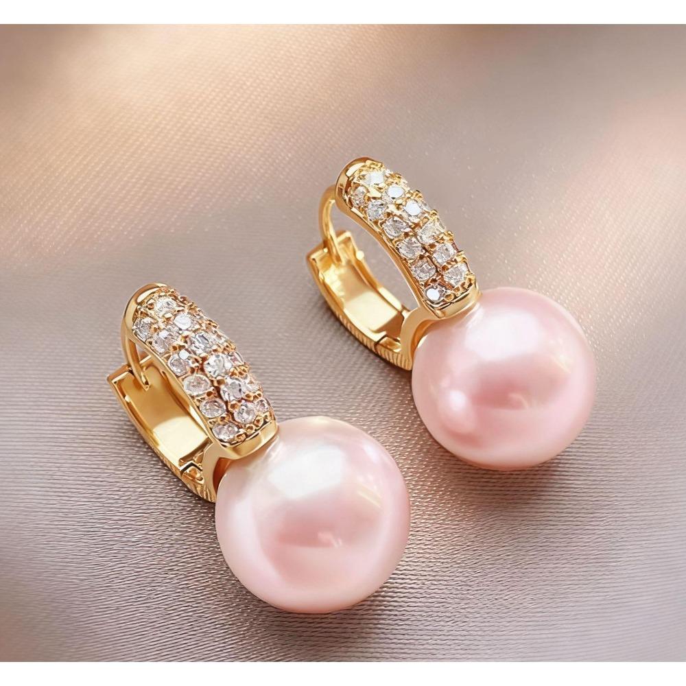 Xiaoxiangfeng Earrings Women'S Summer 20 Tide Pearl Sterling Silver Stud Earrings Temperament Earrings Ear Buckles Advanced Sense