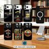 Чехол для телефона G-Guns N Roses Для iPhone17,16,15,14,13,12,Pro,Max,Магнитный Для Magsafe Беспроводной Зарядки