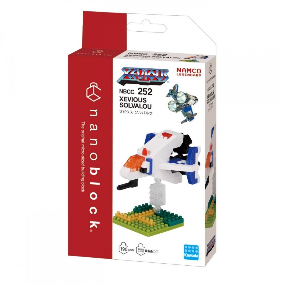 Xevious Nanoblock Nbcc 252 Xevious Solvalou