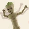 Marvel I Am Groot Groove & Glow Groot, 13.5-inch (34.3cm) Interactive Action Figure with Music & Sound, Superhero Toy, Ages 4+, F8027, Authentic