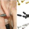 Пирсинг Украшения Штанга Штанга Серьги для Трагуса Черная Гантель Пусеты Кольца Набор Серьг