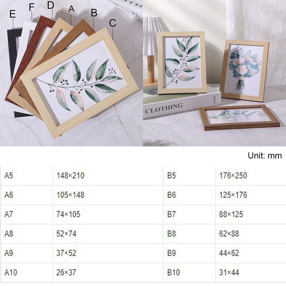 Красочные фоторамки Рисунки Дисплей Держатели Простая фоторамка Главная