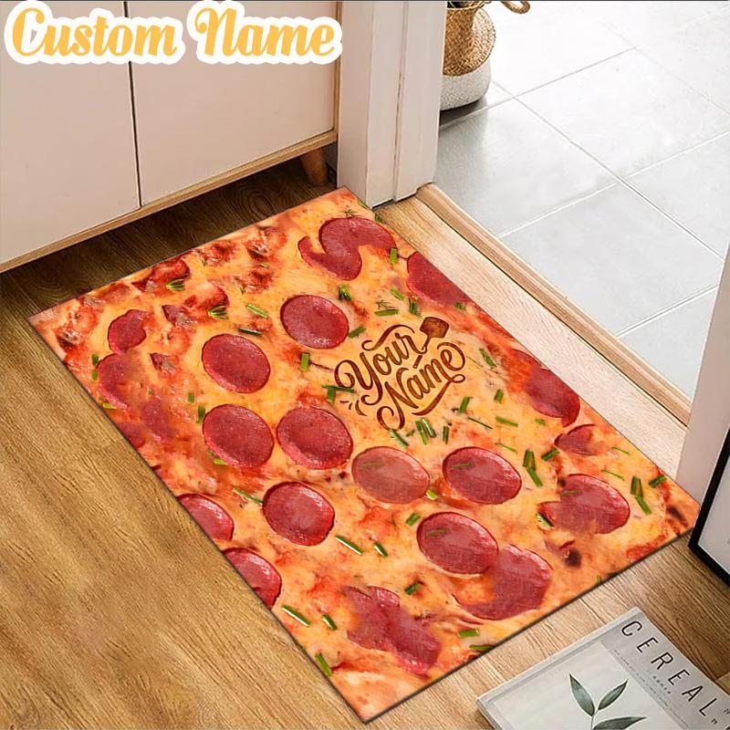 Custom Name Egg Yolk Delight Rug, Office Rug, Chair Rug, Carpet for Living Rooms, Doormat Game Rug Home Decor Christmas Gifts