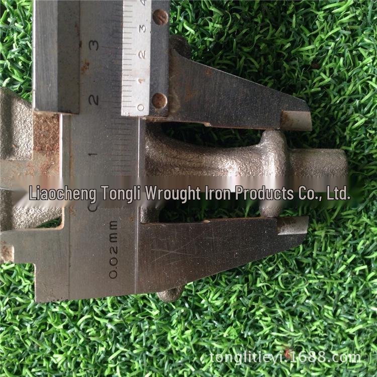 Кованый декоративный наконечник копья и цветок для ворот и заборов