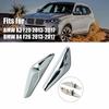 Хромированная отделка крыла спереди, указатель поворота, крышка фары для BMW X3 X4 F25 F26 2013-2017