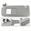 Car Left Right Replace Sun Visor Block Shade For Toyota RAV4 2006-2013 74320-42501-B2 74320-42501-A1 Driver Grey Beige