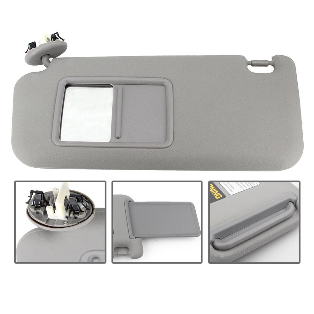 Car Left Right Replace Sun Visor Block Shade For Toyota RAV4 2006-2013 74320-42501-B2 74320-42501-A1 Driver Grey Beige
