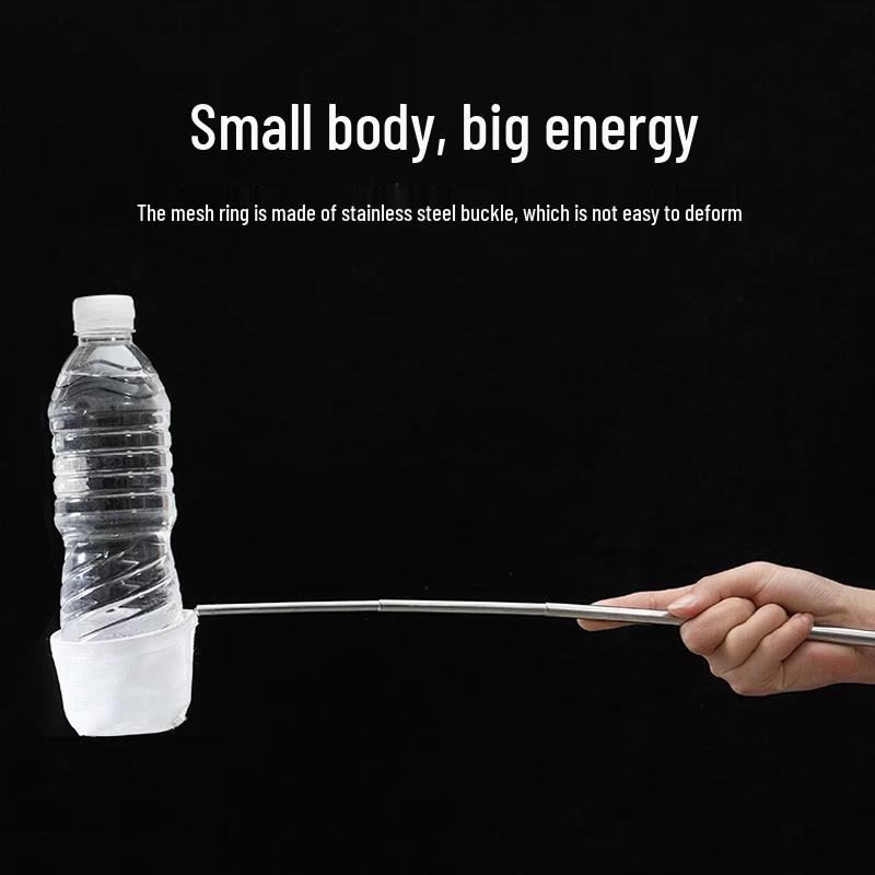 Выдвижной густой сачок из нержавеющей стали для маленьких тропических рыб и аквариумов