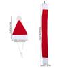 Reusable Dogs Cat Santa Hat Kit Comfortable To Wear Dogs Cats Cosplay Hat  Christmas Party