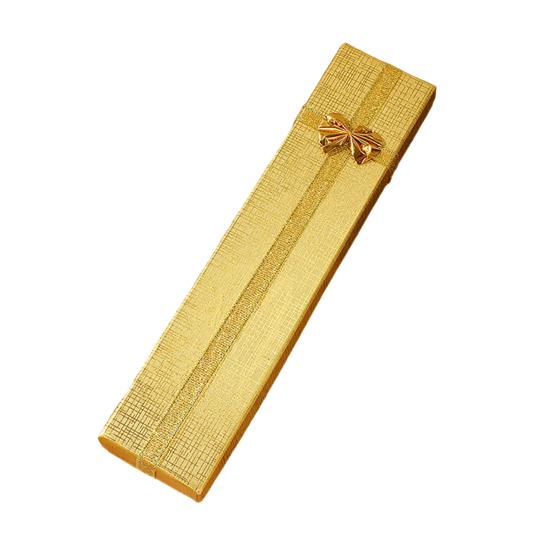 Прямоугольная подарочная коробка для украшений с крышкой и бантом, подарочная коробка на День святого Валентина, для подружки невесты, на свадьбу, на день рождения, коробка для упаковки ожерелья, браслета