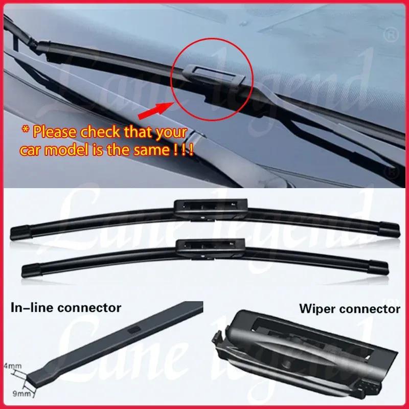 For Renault Megane 2 MK2 2006 2007 2008 Front Wiper Blades Windshield Windscreen Window Car Rain Brush Car Accessories 24"+18"