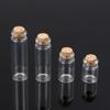 Wishing Tiny Small Mini Containers Message Bottles Transparent Wishing Bottle With Cork Stopper