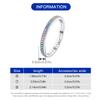 Orstarry S925 Silver Ring Fashionable and Versatile Colored Zirconium Ring For Women Birthday Jewelry Gift