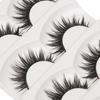 5 Pairs Beauty Natural Thick Cross Black Eye Lashes Extension False  Eyelashes Handmade