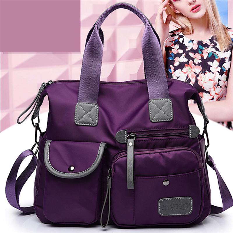 Fashion Casual Women's Travel Shoulder Crossbody Bag Portable Large Capacity Top-handle Bag Handbag