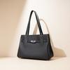New High-end Niche Cowhide Bag Large-capacity Messenger Bag Tote Bag Women's Bag Shoulder Bag