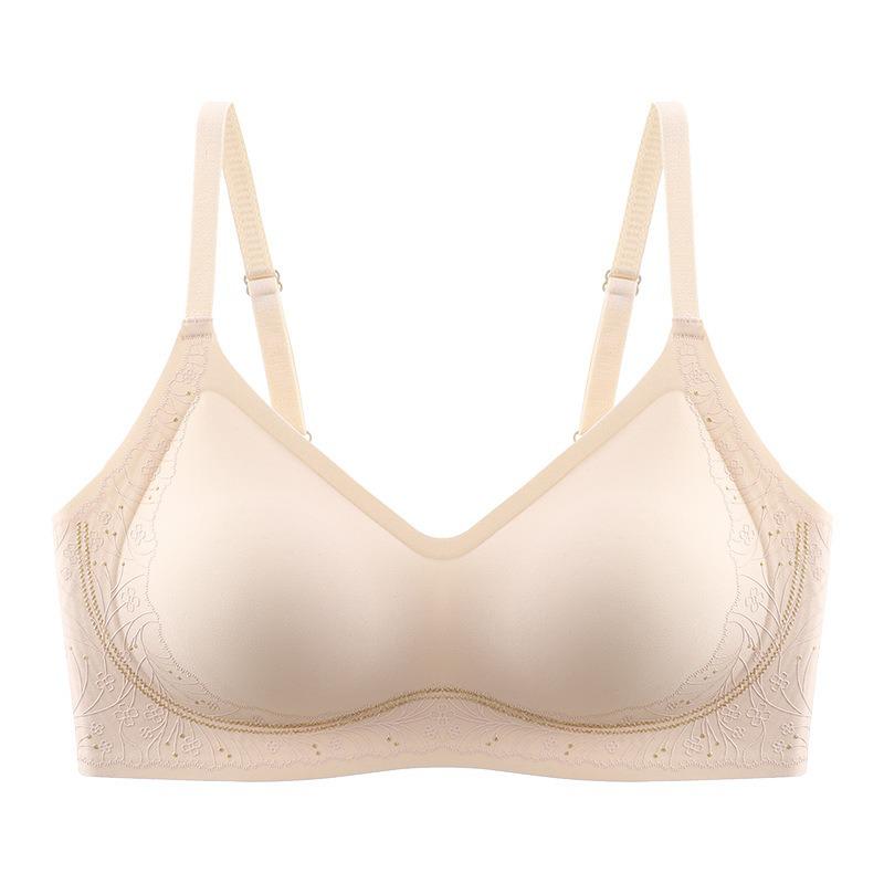 Бесшовный дышащий бюстгальтер с 3D-узором, предотвращающий провисание, для женщин