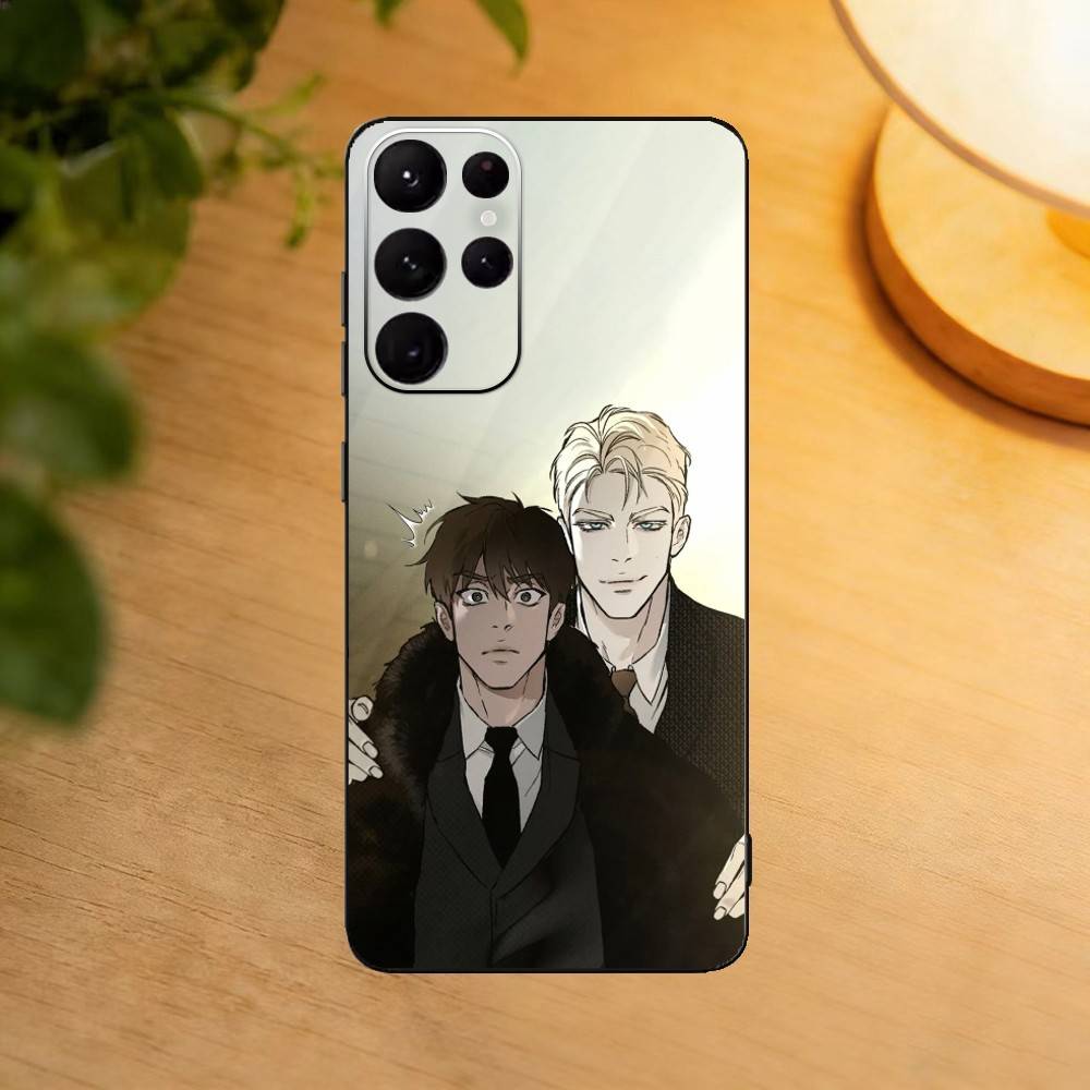 Чехол для телефона C-Codename-A-Anastasia Taekjoos для Samsung S25,24,23,22,30,21,10,9,Ultra,Plus,Lite Мягкий черный чехол
