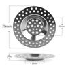 Kitchen Sink Filter Stainless Steel Sink Strainer Mesh Bathroom Floor Drains Catcher Waste Drain Hole Filter Kitchen Accessories