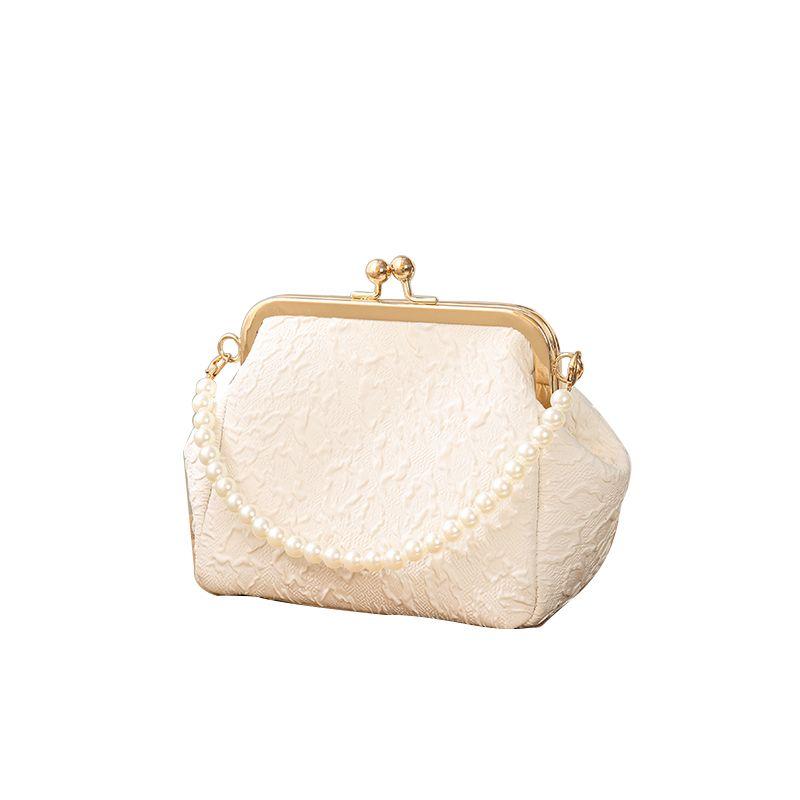 Pearl bag summer portable shell bag mini new Chinese style bag chain bag 2026 beaded messenger women's bag