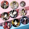 Japanese Manga XxxHolic Can Badge Anime Cartoon Round Cosplay Badge Yuuko Kimihiro Watanuki Brooch on Backpack Accessories Gift