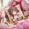 Аниме-певица INUGAMI KORONE Наволочка с принтом узора Подушка для гостиной Дивана и Декор спальни