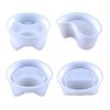 Candle Holder Resin Mold,Cement Gypsum Flower Pot Silicone Molds Epoxy Resin Casting Molds for DIY Jewelry Storage Box