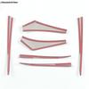 Front Rear Tail Bumper Fog Light Lamp Eyelid Eyebrow Strip Decor Cover Trim For Tesla Model Y  - 2024 Accessories Exterior