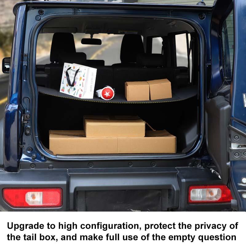 Крышка багажника автомобиля, занавеска, изолирующая сетка багажника для Suzuki Jimny, 2019, 4-дверная версия, автомобильные аксессуары