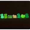 4 шт./комплект Светящаяся Капибара Миниатюрная Сцена Домашний Декор Смола DIY Поделка Украшение Фигурка  Энтузиасты Микро-Ландшафта