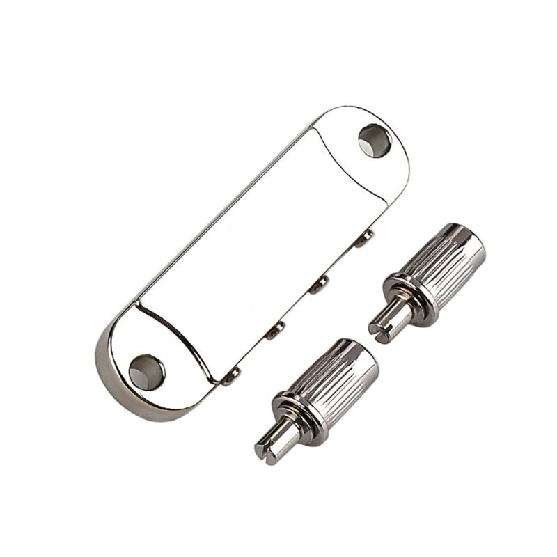 Professional Roller Saddles Guitar Bridge Replacement 4 String Guitar Bridge Roller Saddles Guitar Bridge Guitar Accessory