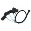 SFF 8643 To 4 SAS 29P Cable 12Gbps High Speed SFF 8643 To SATA Cord for Server Hard Disks 1.6ft