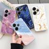 Мраморный мягкий силиконовый чехол для Samsung A55 M35 S24 Redmi Note 13 Pro 13C 14 Xiaomi Poco C65 iPhone 15 Huawei Honor 200 Realme 9 Camera Противоударный чехол